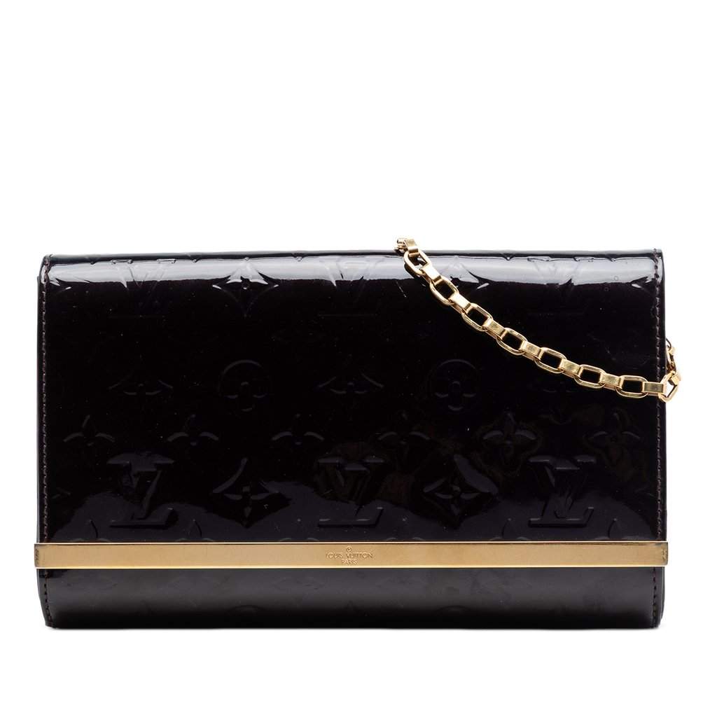 Louis Vuitton Monogram Vernis Ana Purple Leather Very good condition - Front View