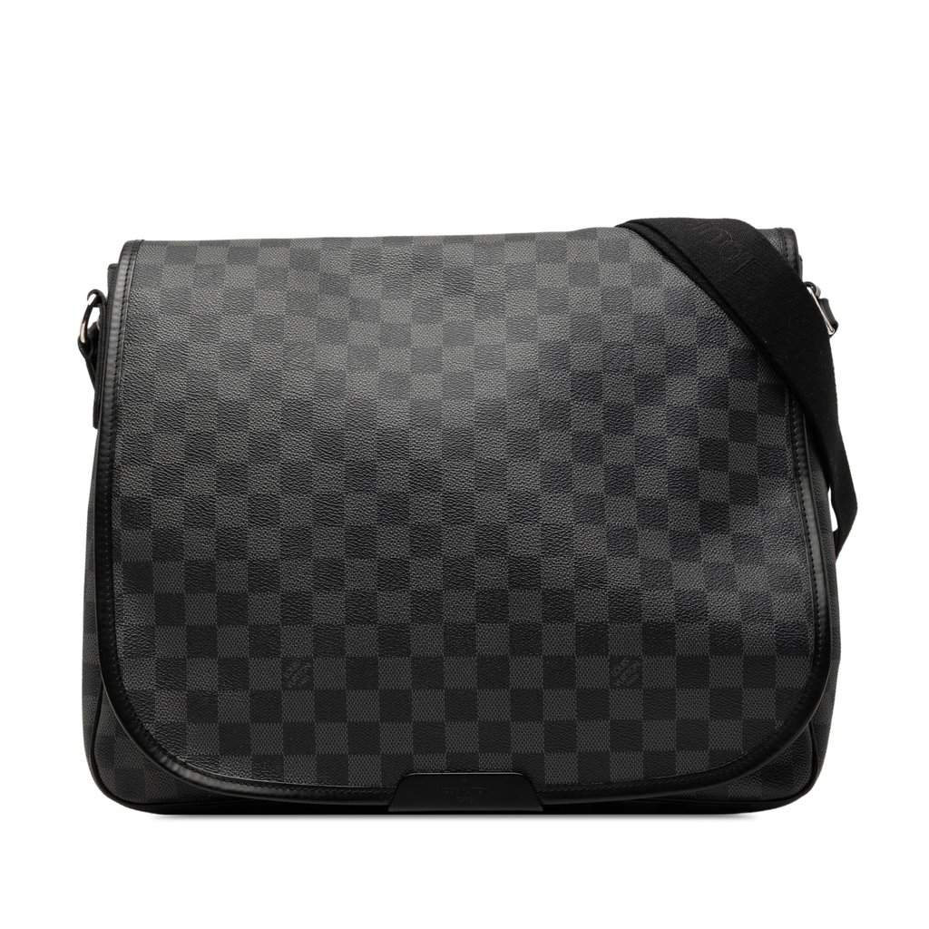 Louis Vuitton Damier Graphite Daniel MM Black Very good condition - Front View