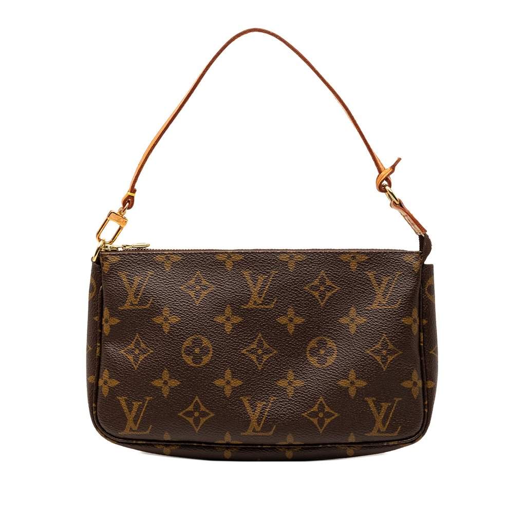 Louis Vuitton Monogram Pochette Accessoires Brown Very good condition - Front View