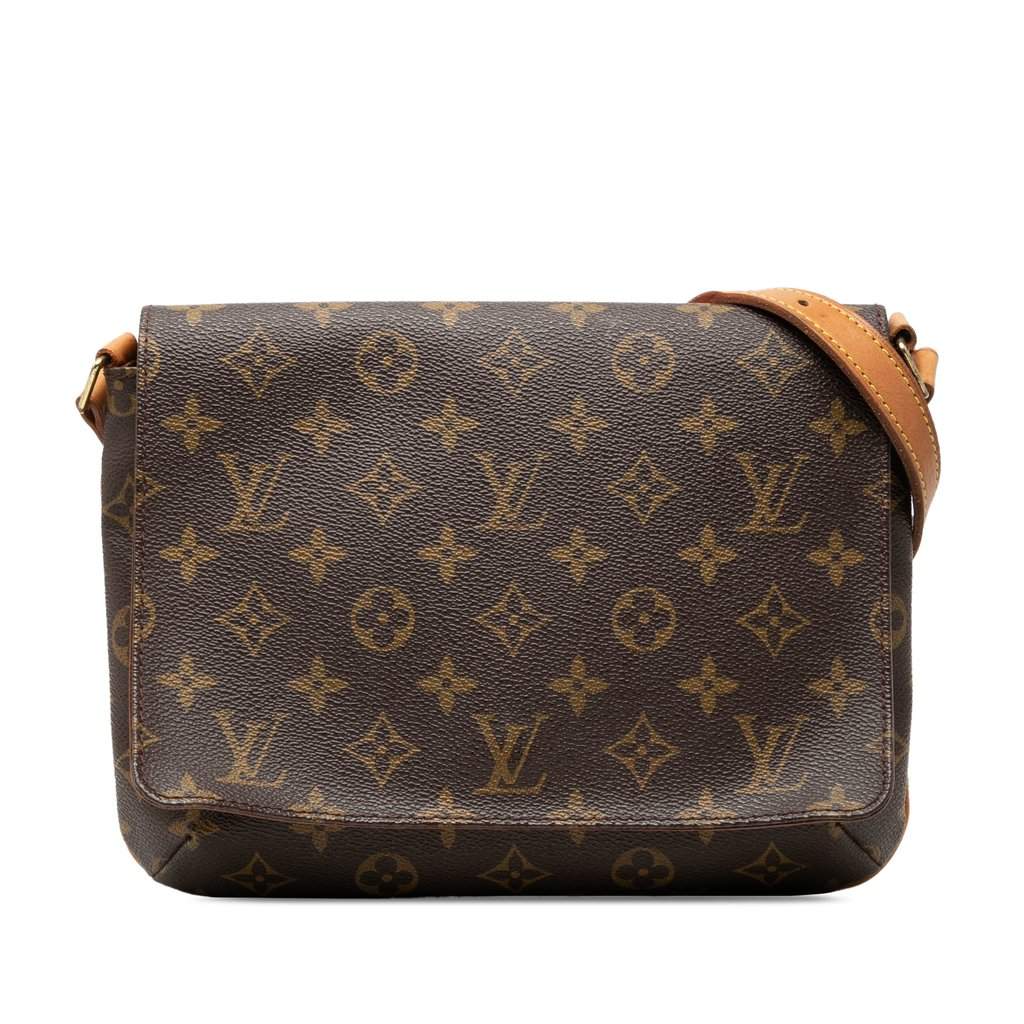 Louis Vuitton Monogram Musette Tango Short Strap Brown Very good condition - Front View