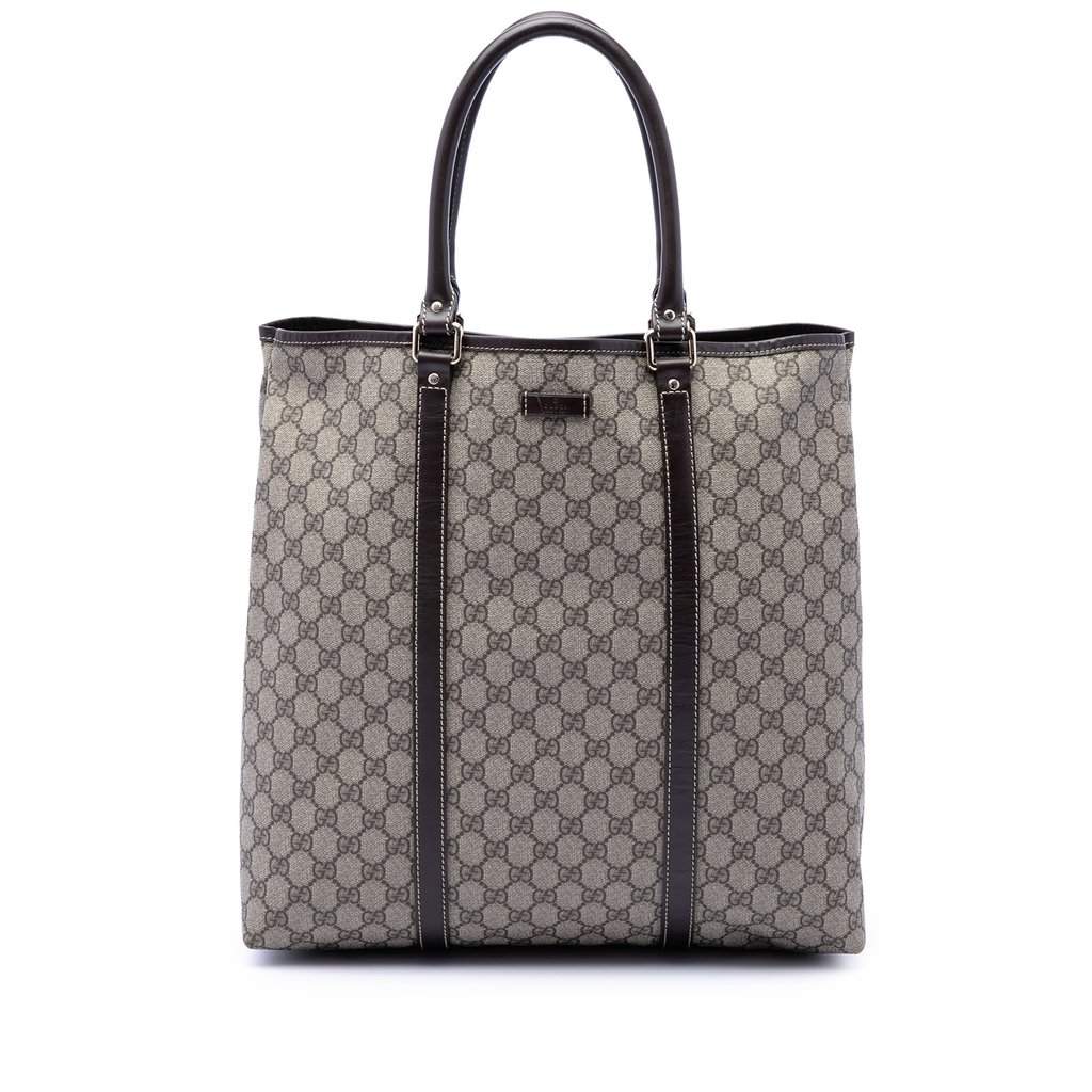 Gucci GG Supreme Joy Vertical Tote Beige Very good condition - Front View