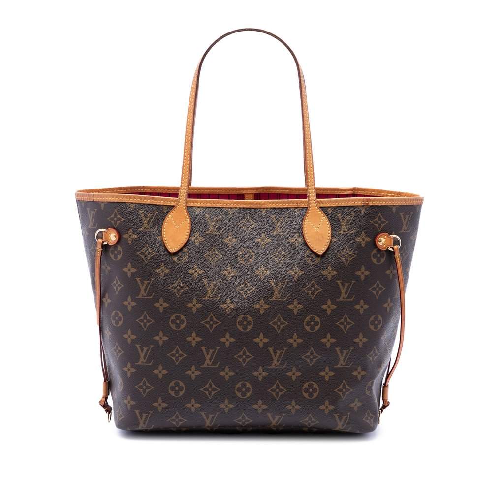 Louis Vuitton Monogram Neverfull MM Brown Very good condition - Front View