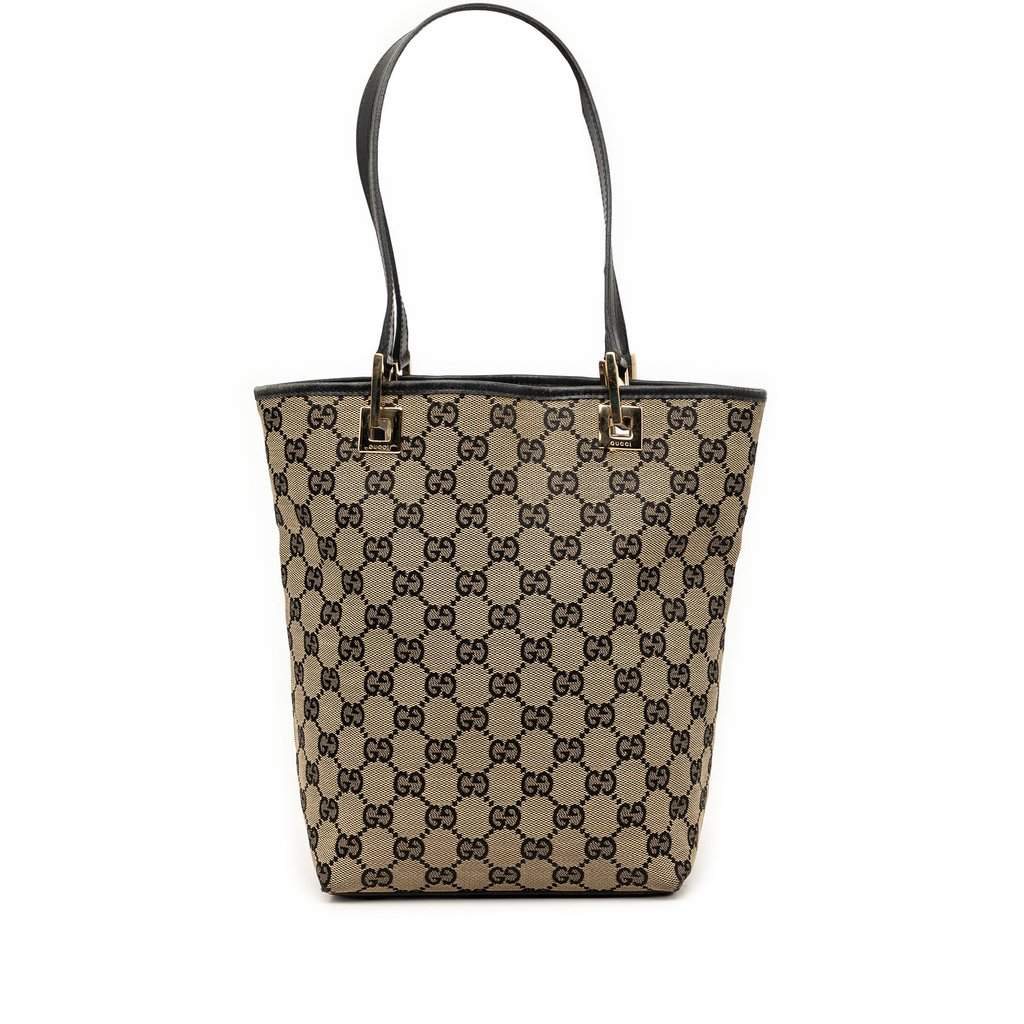 Gucci GG Canvas Tote Beige Very good condition - Front View