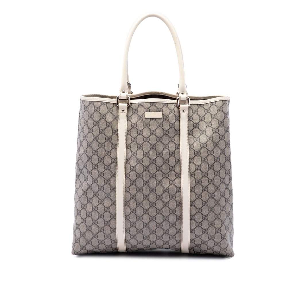 Gucci GG Supreme Joy Vertical Tote Beige Very good condition - Front View