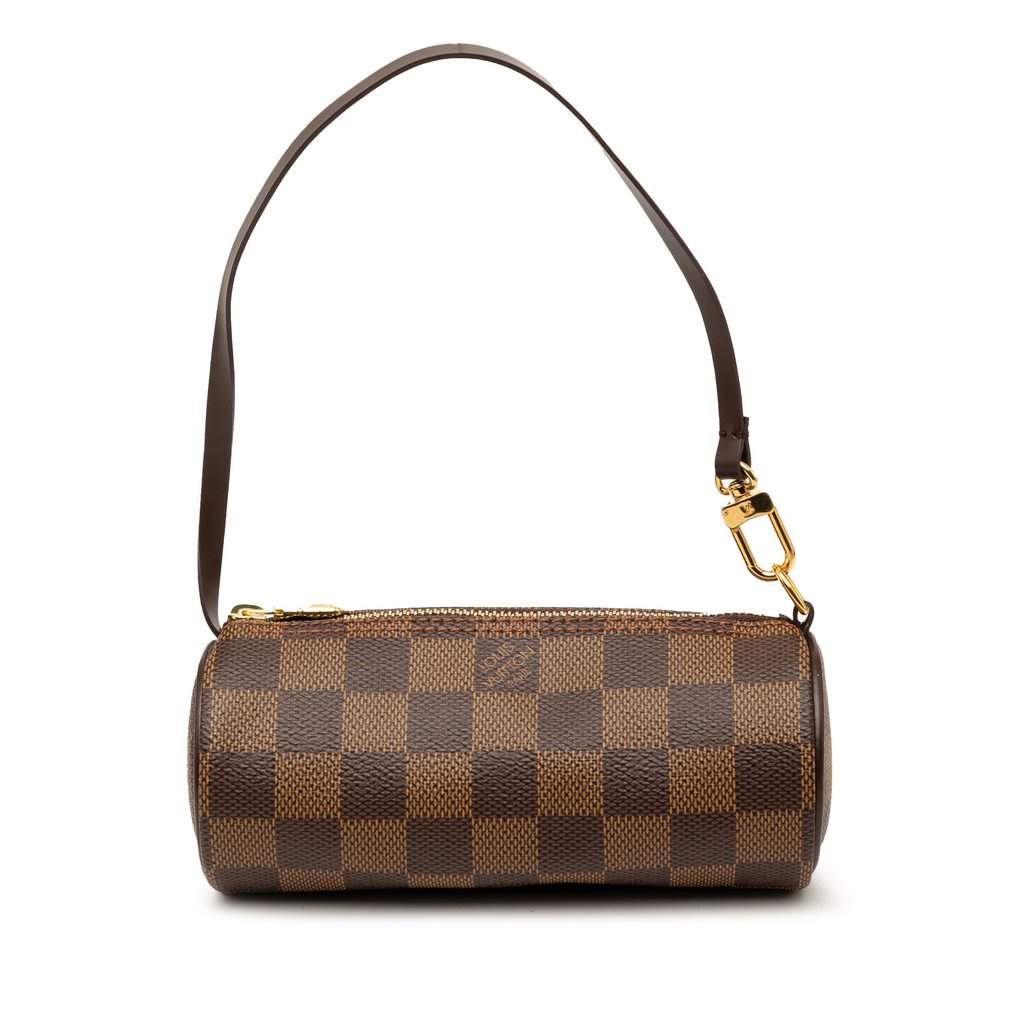 Louis Vuitton Damier Ebene Papillon Pochette Brown Very good - Front View