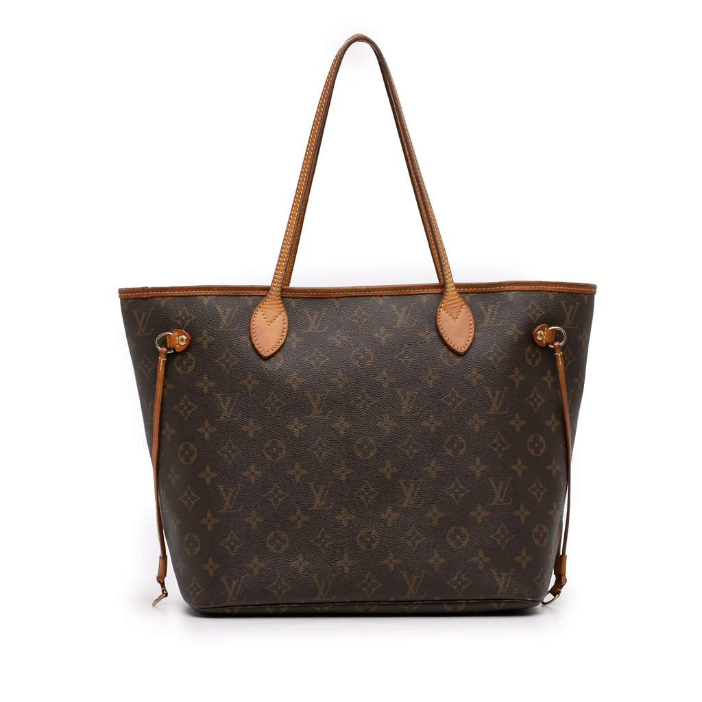 Louis Vuitton Monogram Neverfull MM Brown Very good condition - Front View