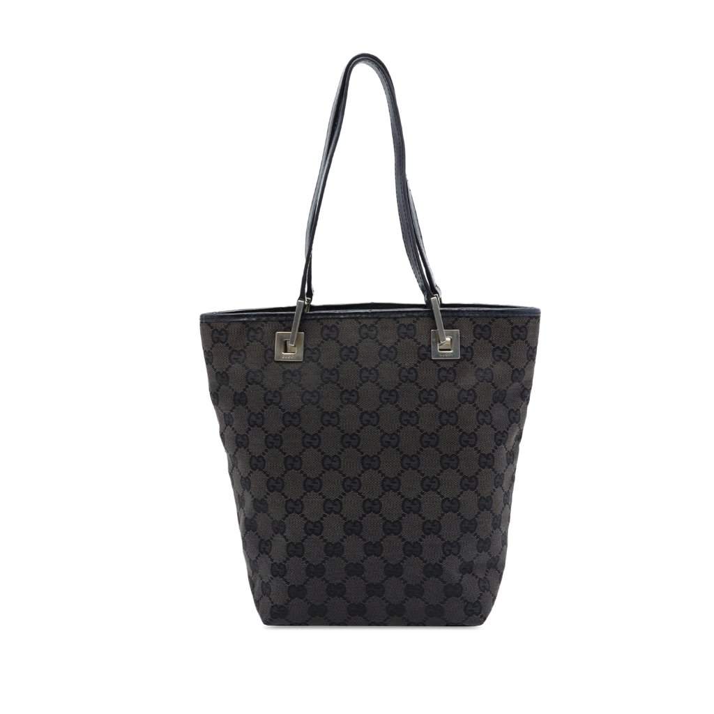 Gucci GG Canvas Tote Brown Very good condition - Front View