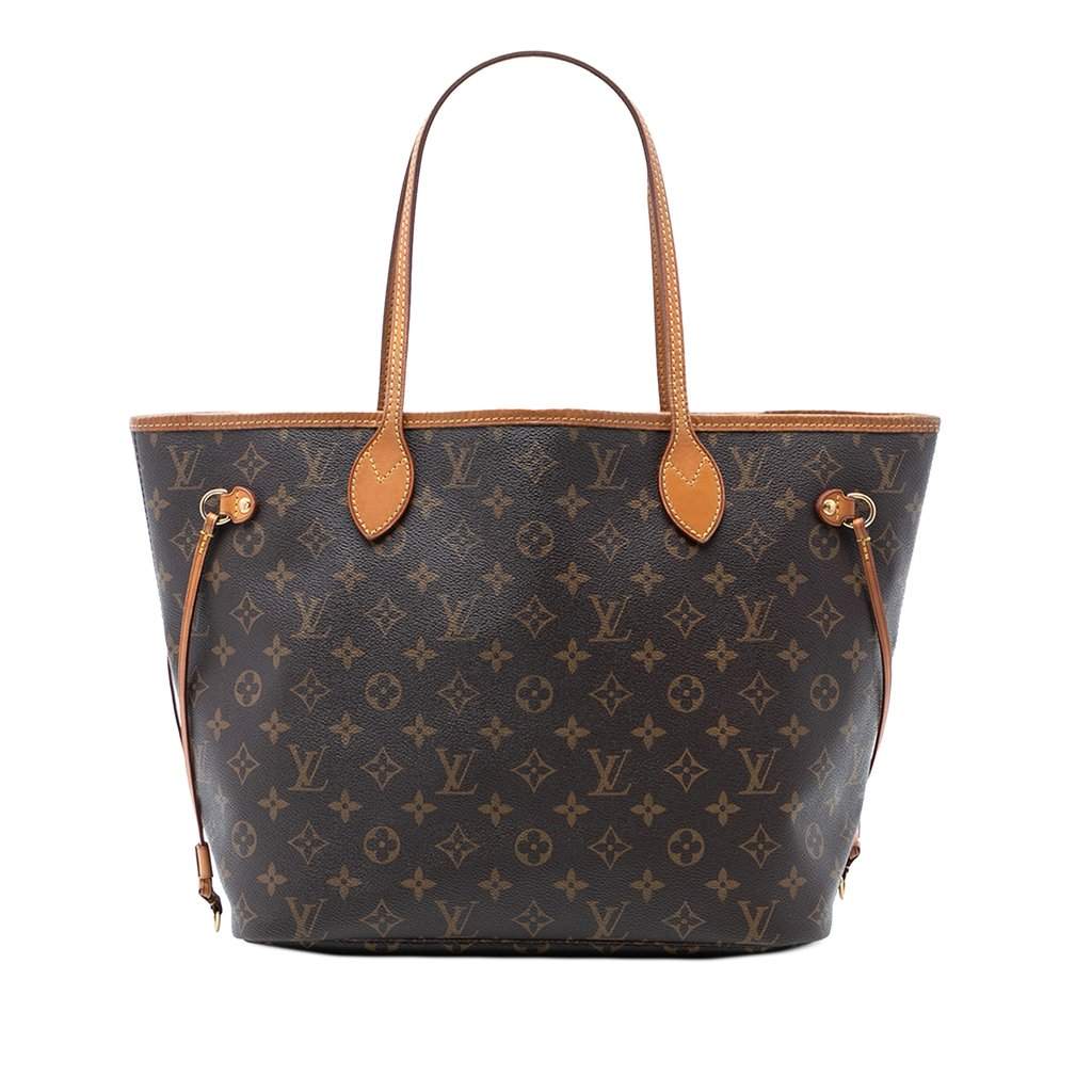 Louis Vuitton Monogram Neverfull MM Brown Very good condition - Front View