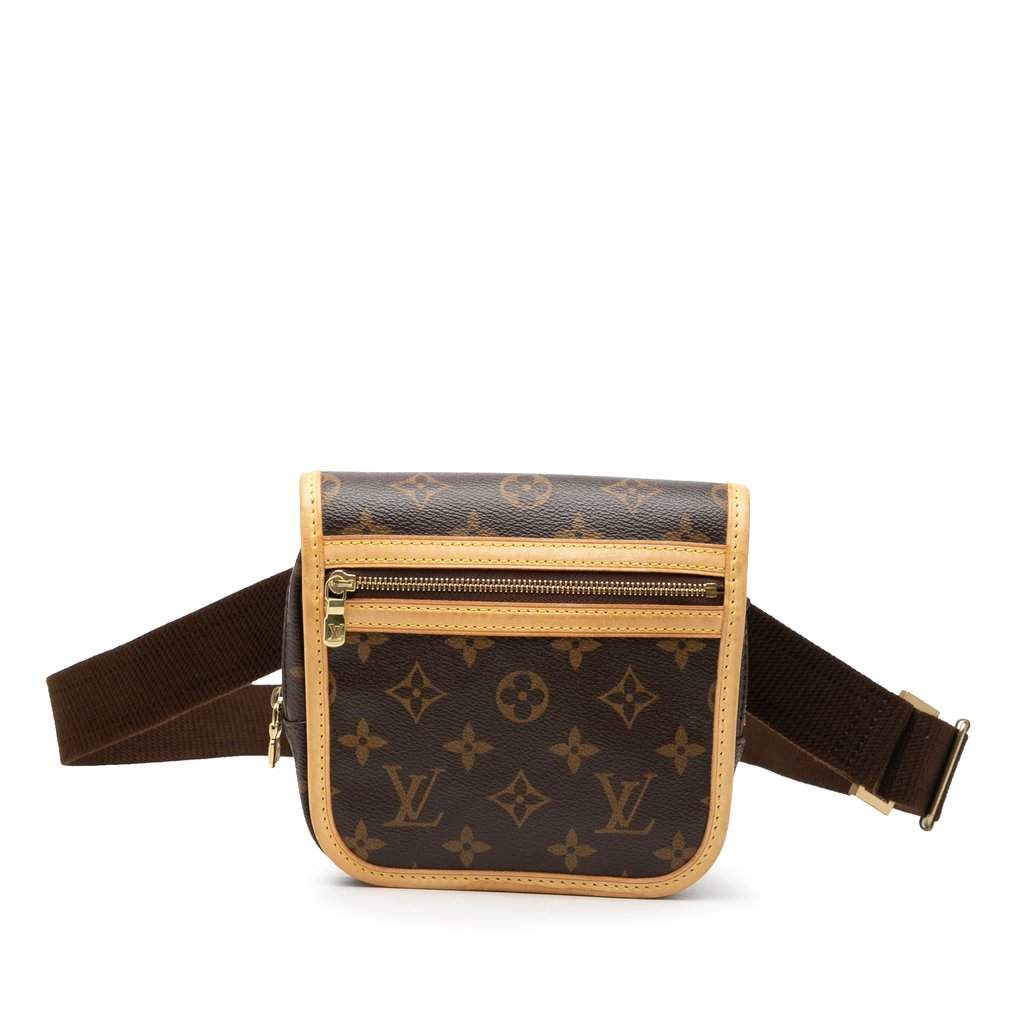 Louis Vuitton Monogram Bosphore Belt Bag Brown Very good condition - Front View