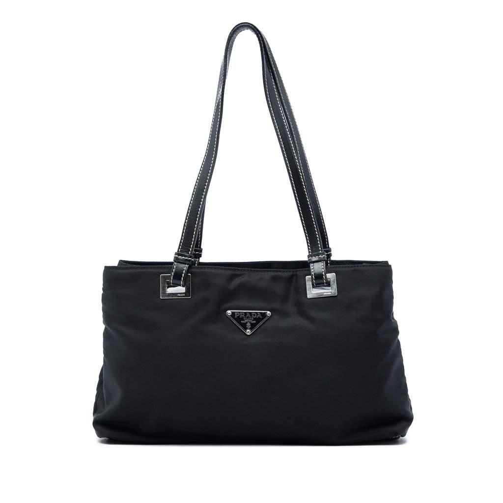 Prada Tessuto Tote Black Very good - Front View