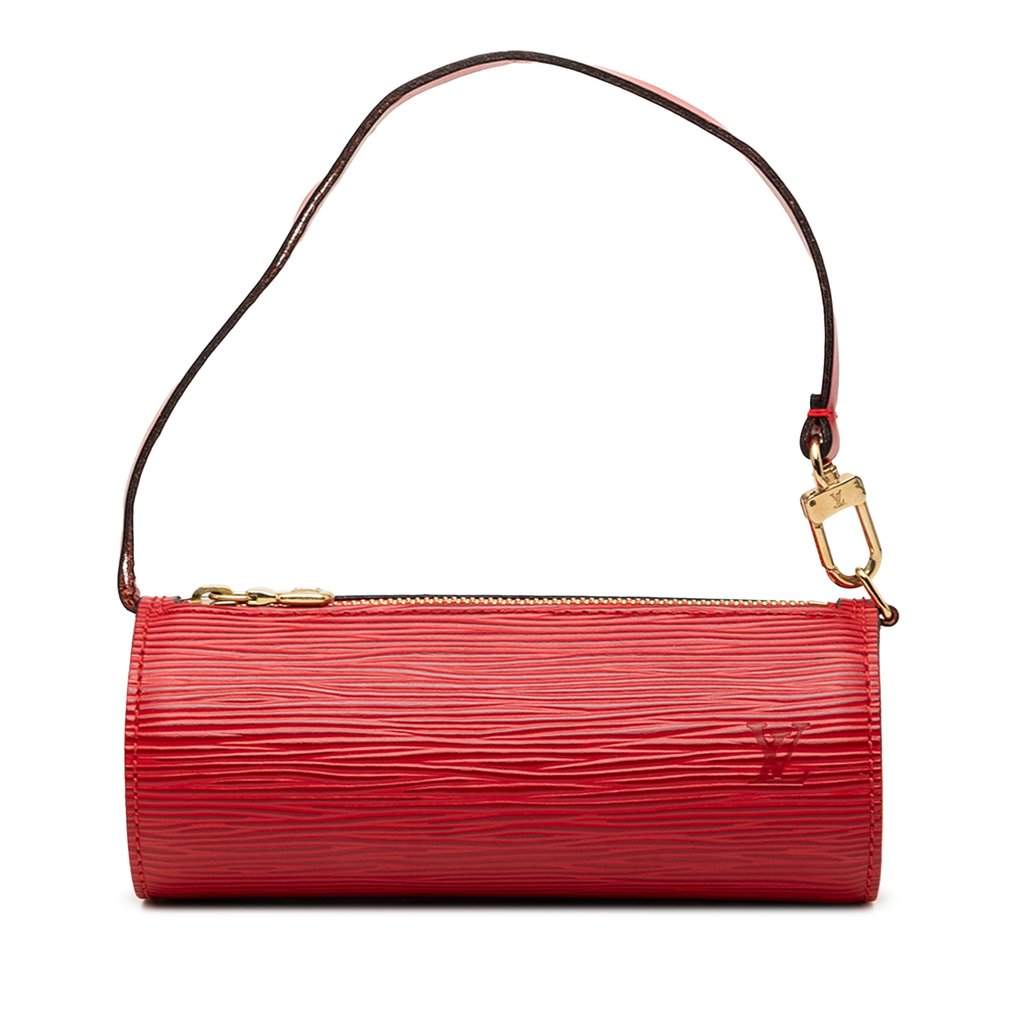 Louis Vuitton Epi Pochette Papillon Red Leather Good condition - Front View