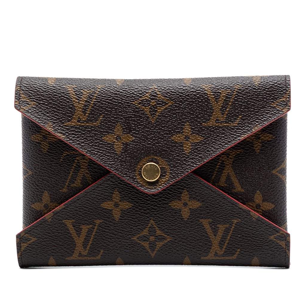 Louis Vuitton Monogram Pochette Kirigami MM Brown Very good condition - Front View