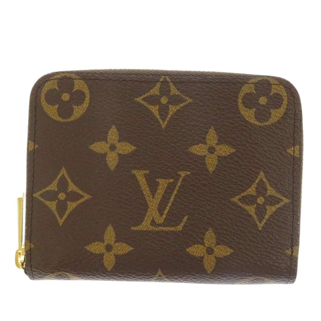 Louis Vuitton Monogram Zippy Coin Pouch Brown Very good condition - Front View