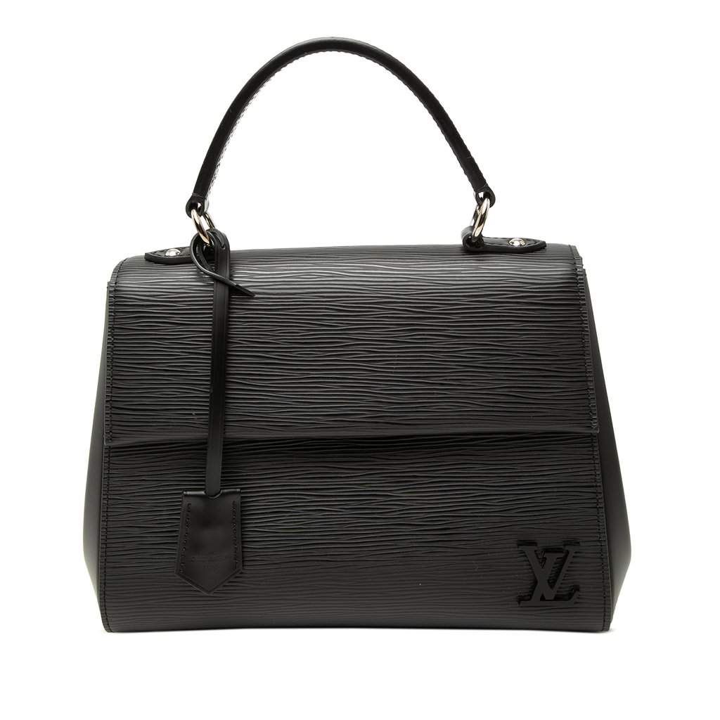 Louis Vuitton Epi Cluny BB Black Leather Good condition - Front View