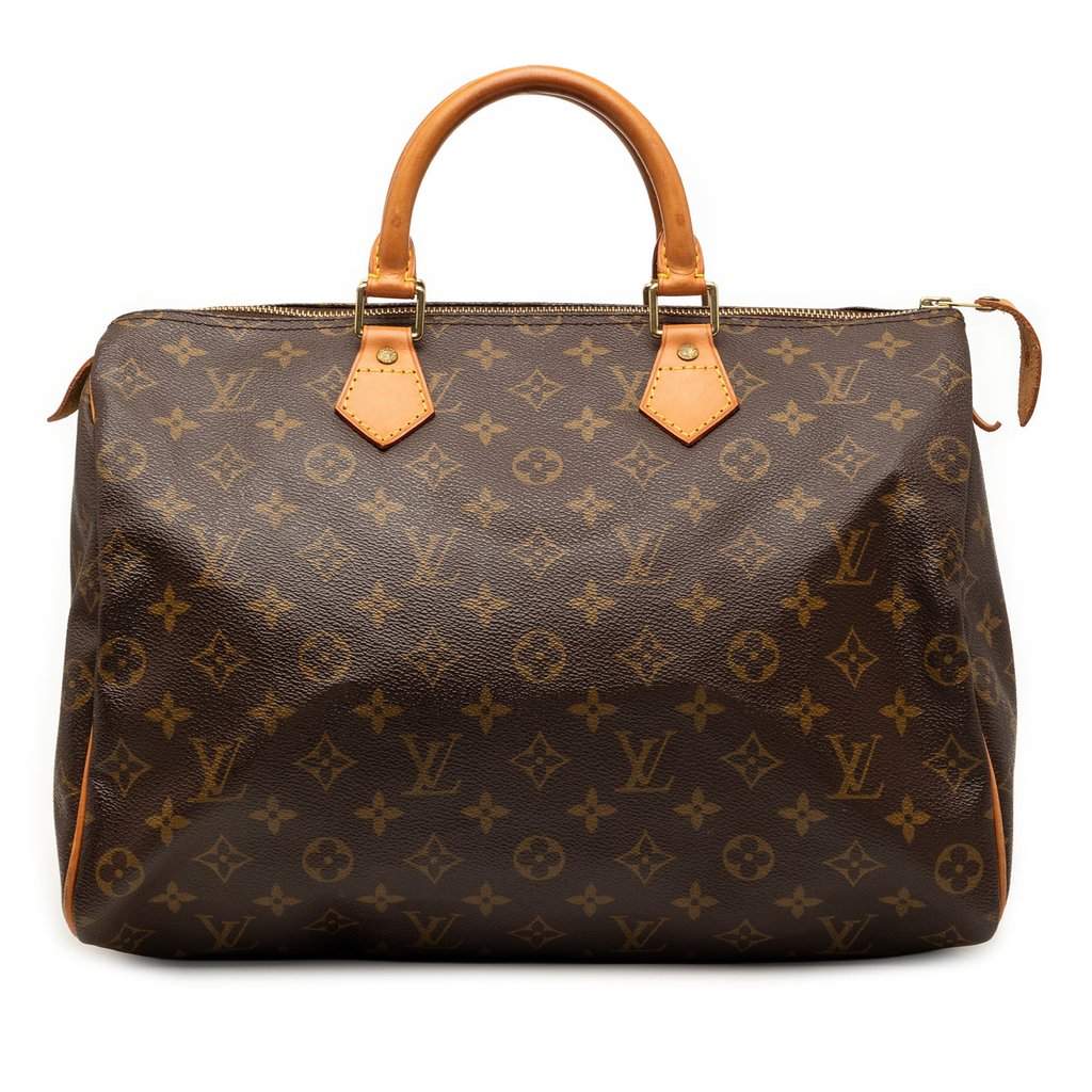 Louis Vuitton Monogram Speedy 35 Brown Very good condition - Front View