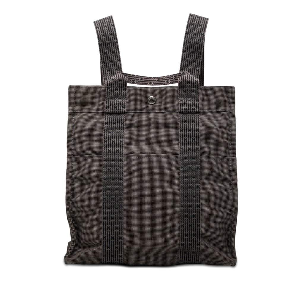Hermès Canvas Herline Backpack MM MultiColor Very good condition - Front View
