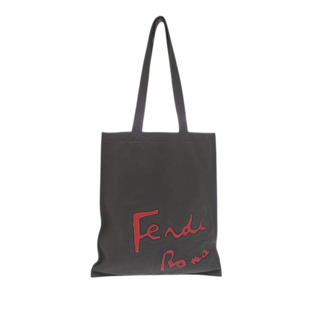 Fendi Leather Roma Flat Tote Other Leather Very good condition - Front View