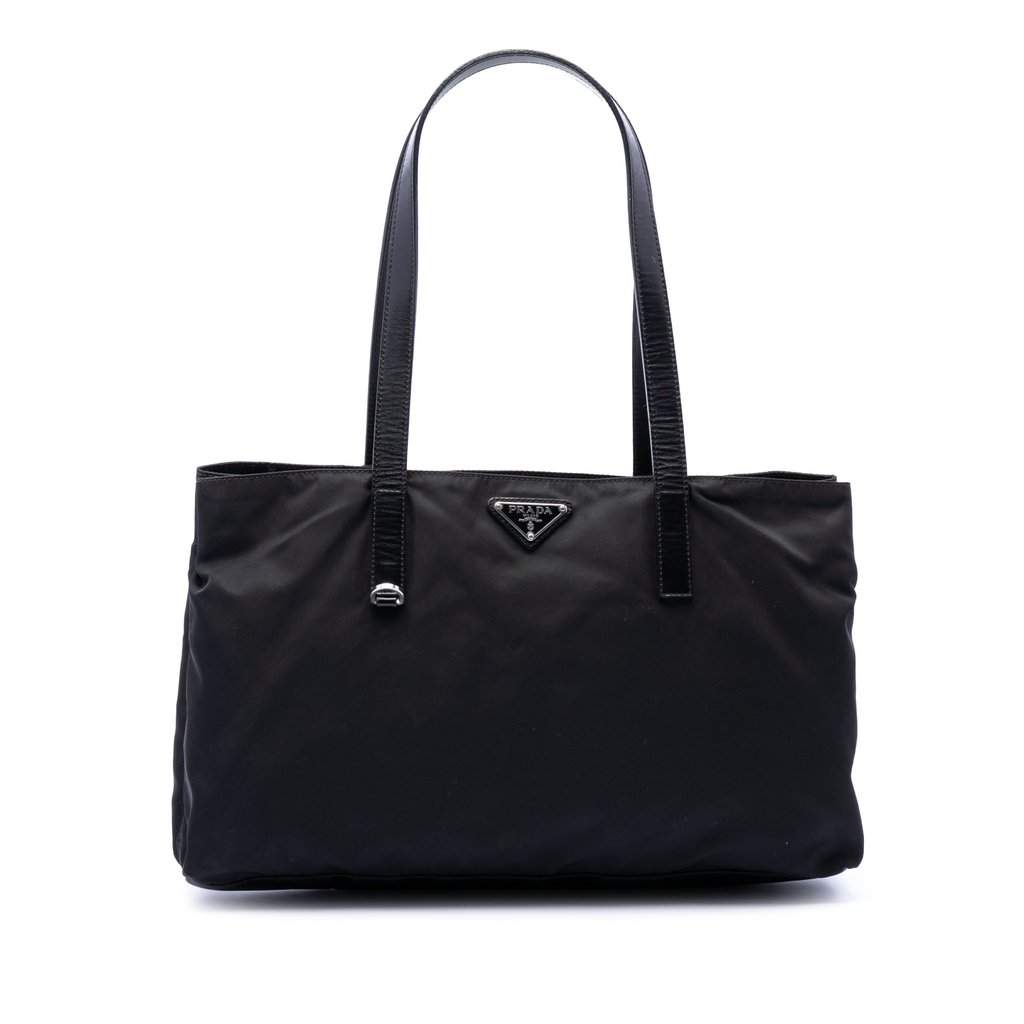 Prada Tessuto Tote Black Very good - Front View
