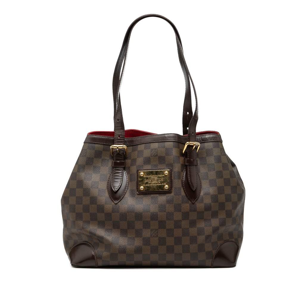 Louis Vuitton Damier Ebene Hampstead MM Brown Very good condition - Front View