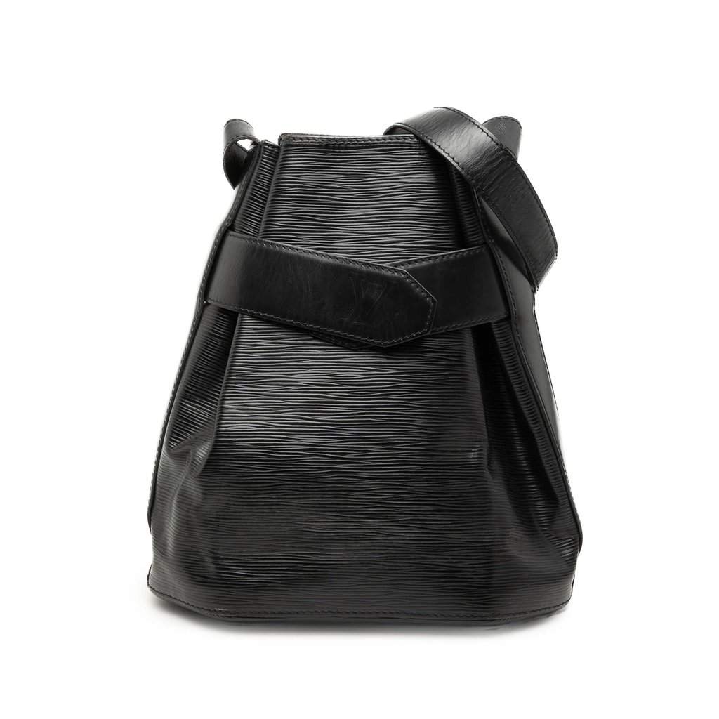 Louis Vuitton Epi Sac D Epaule PM Black Leather Very good condition - Front View