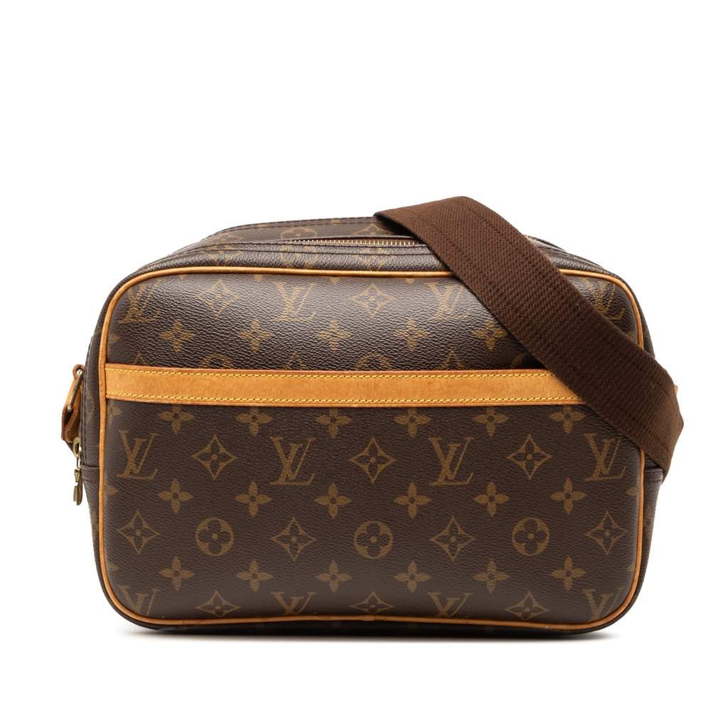 Louis Vuitton Monogram Reporter PM Brown Very good condition - Front View