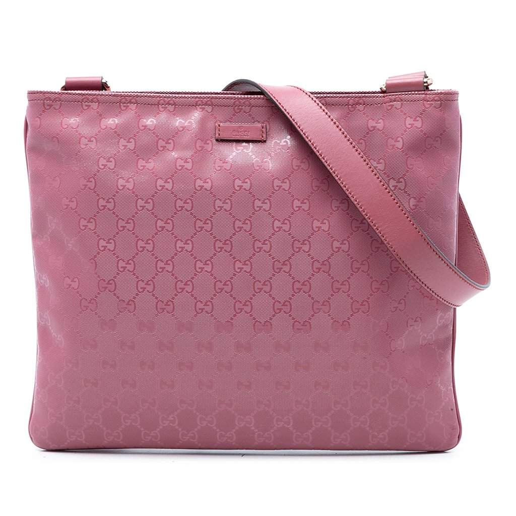 Gucci GG Imprime Crossbody Pink Very good condition - Front View