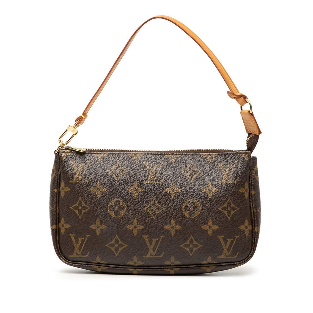 Louis Vuitton Monogram Pochette Accessoires Brown Very good condition - Front View