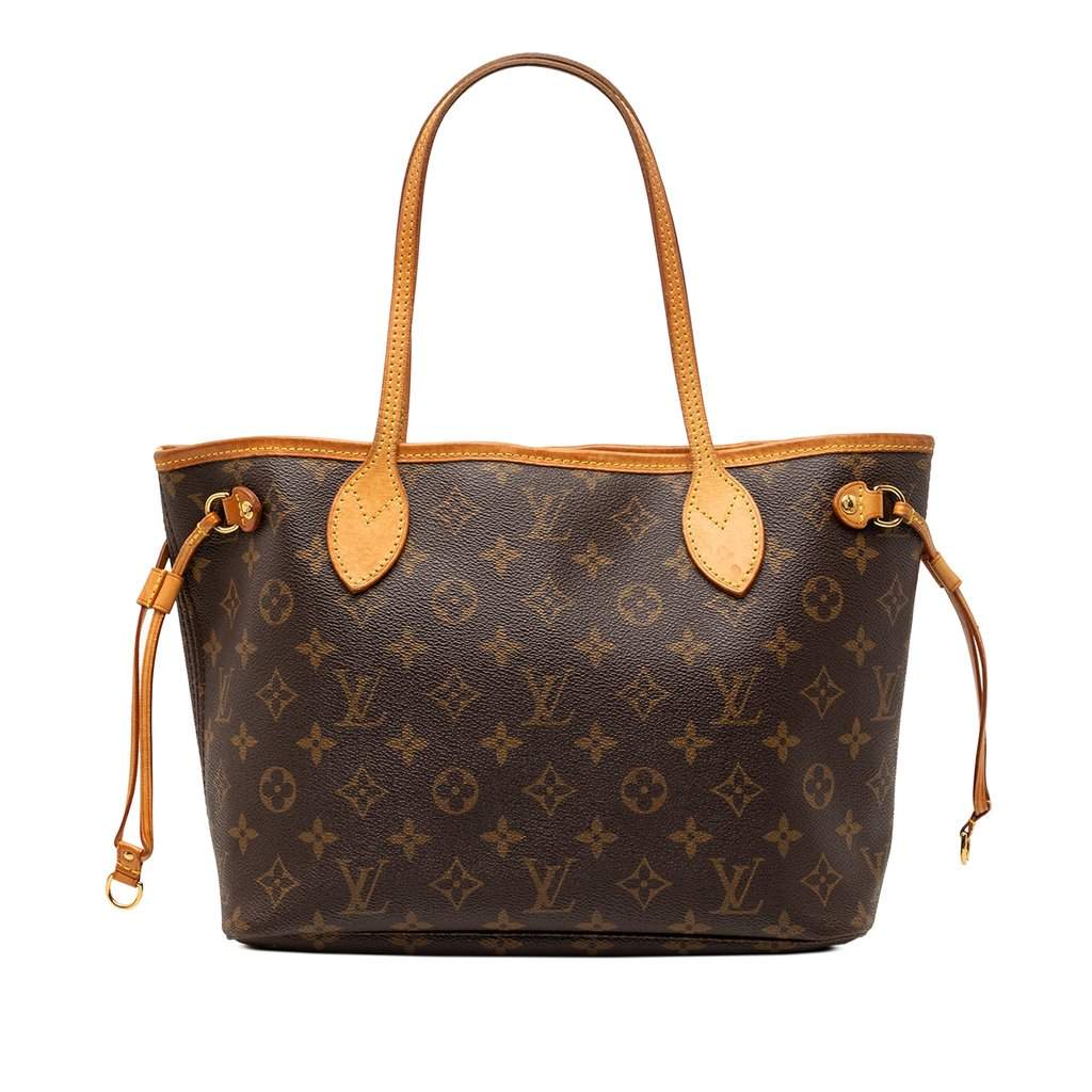 Louis Vuitton Monogram Neverfull PM Brown Very good condition - Front View