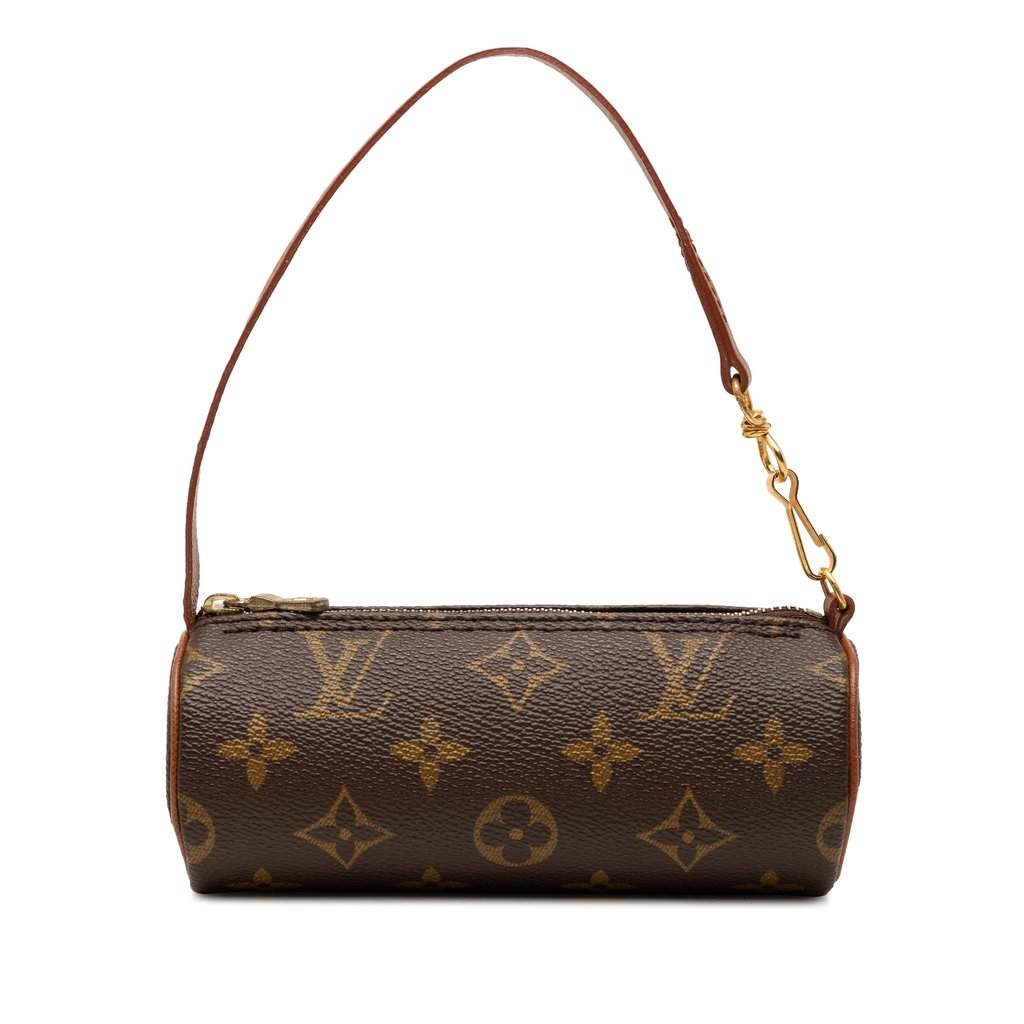 Louis Vuitton Monogram Papillon Pochette Brown Very good condition - Front View