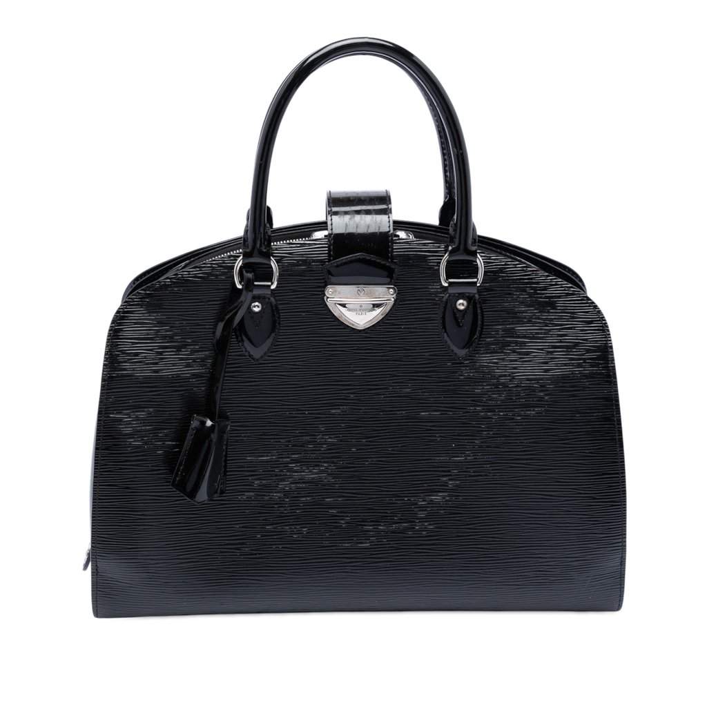 Louis Vuitton Electric Epi Pont Neuf GM Black Leather Very good condition - Front View