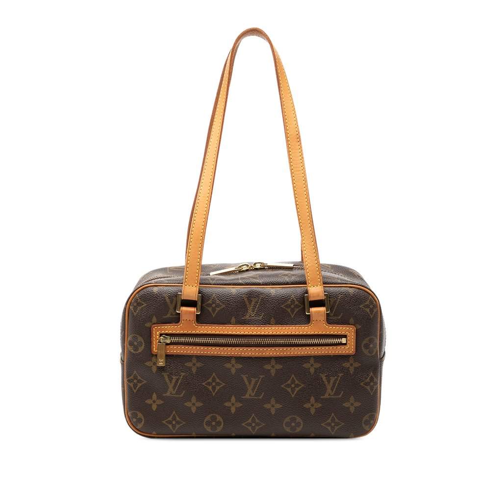 Louis Vuitton Monogram Cite MM Brown Very good - Front View