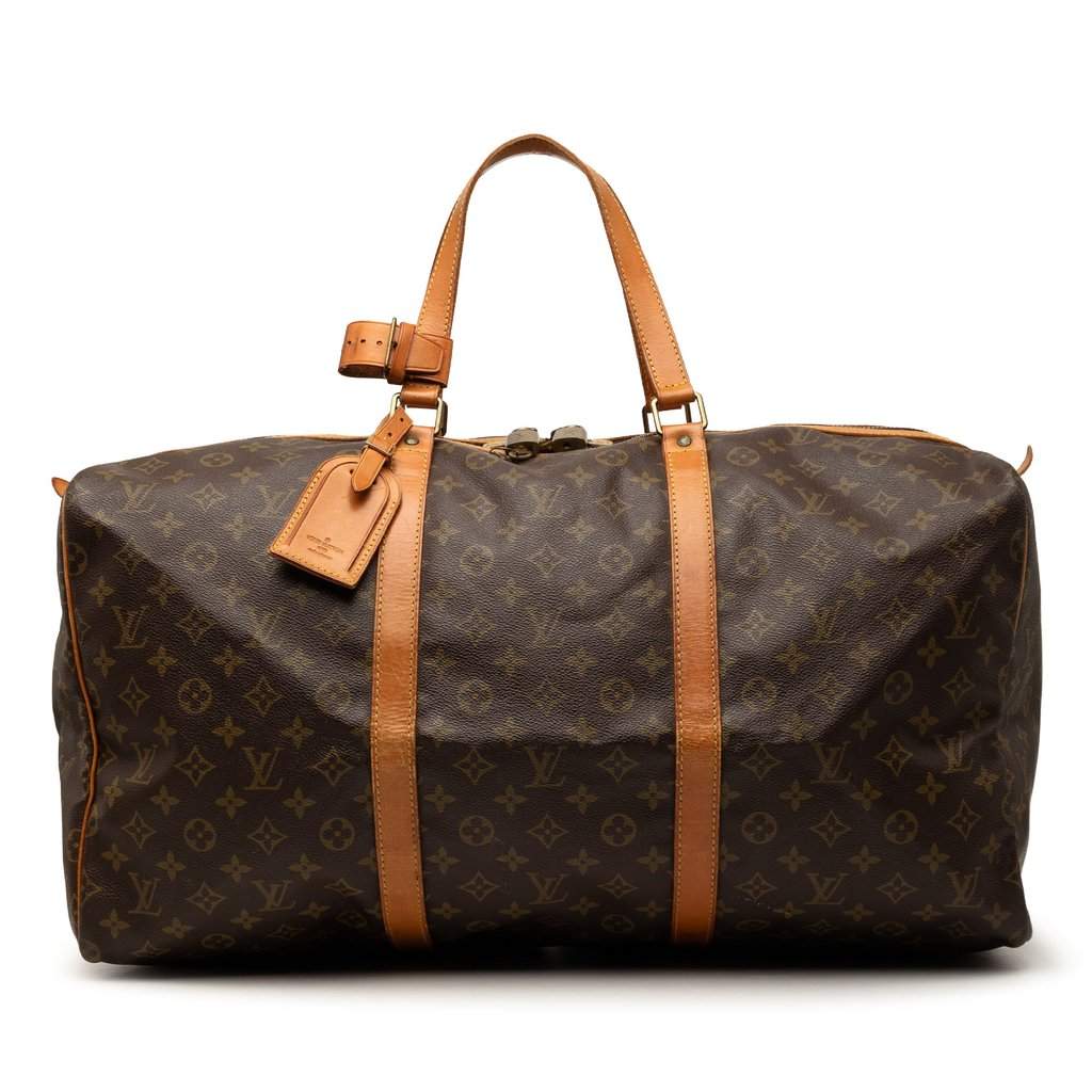 Louis Vuitton Monogram Sac Souple 55 Brown Good - Front View
