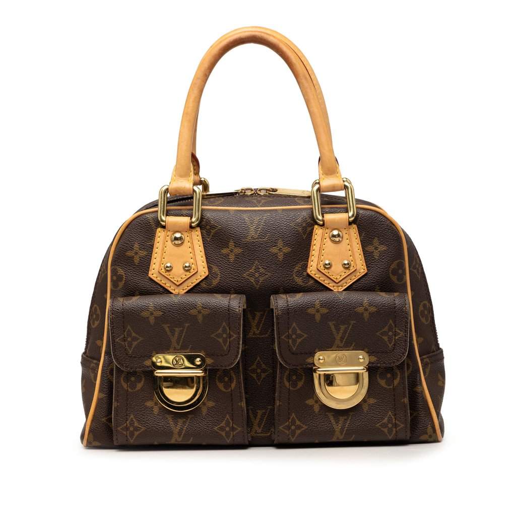 Louis Vuitton Monogram Manhattan PM Brown Good condition - Front View