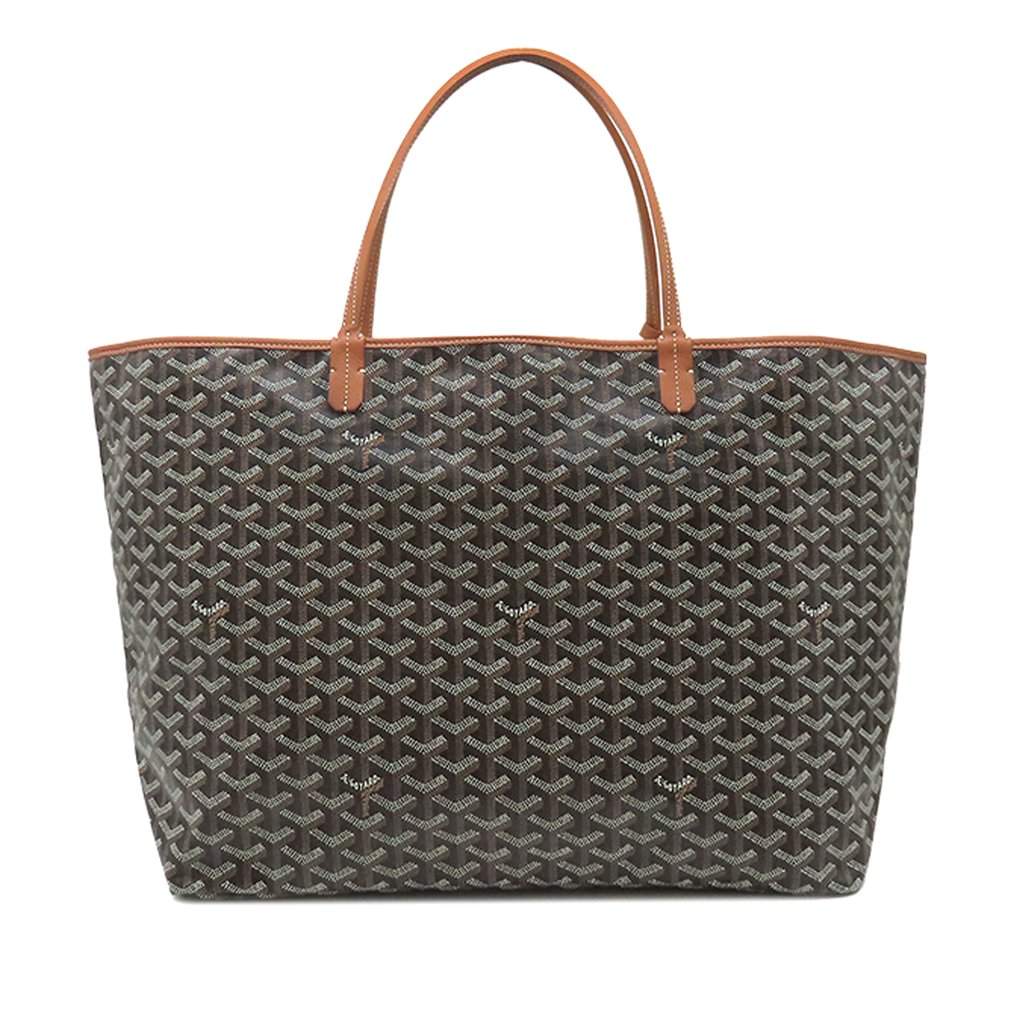 Goyard Goyardine Saint Louis GM Black Very good condition - Front View