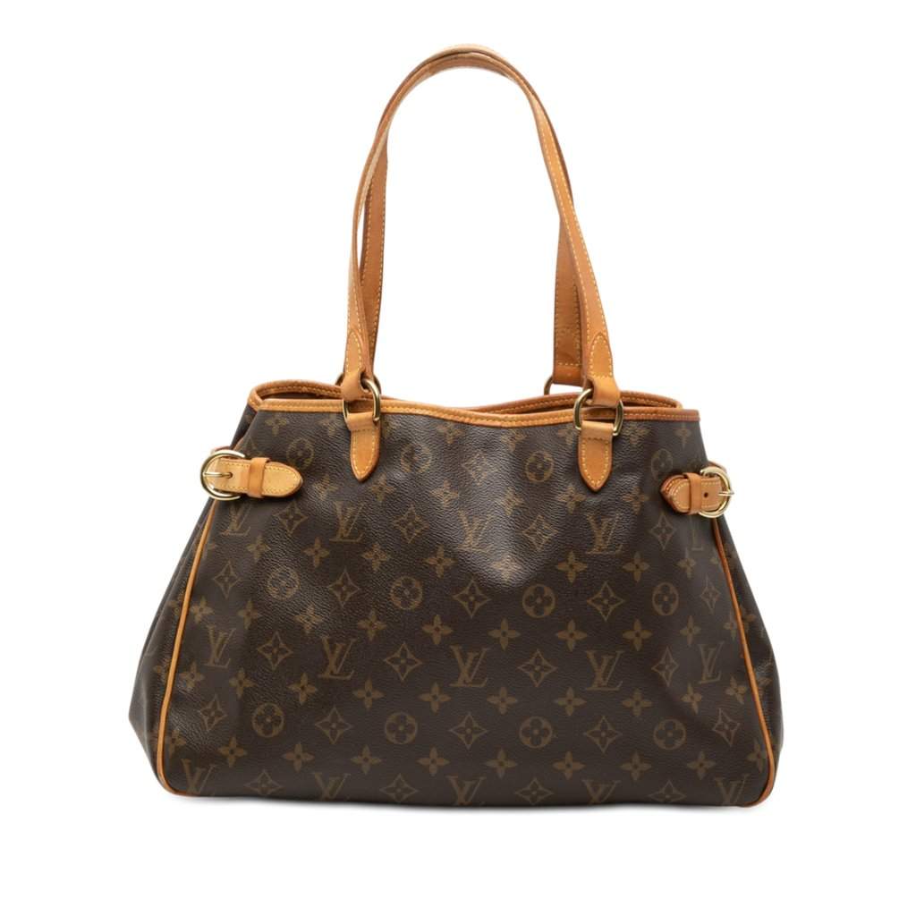 Louis Vuitton Monogram Batignolles Horizontal Brown Very good - Front View