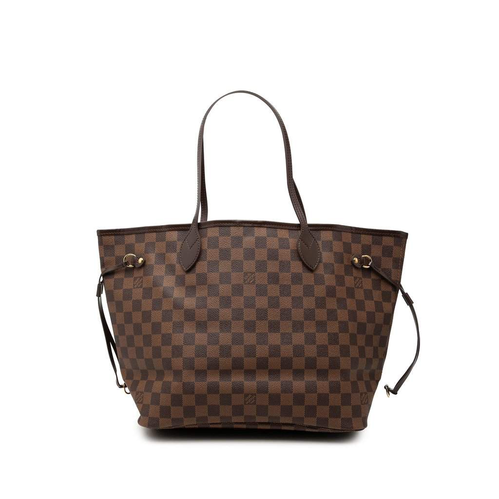 Louis Vuitton Damier Ebene Neverfull MM Brown Very good condition - Front View
