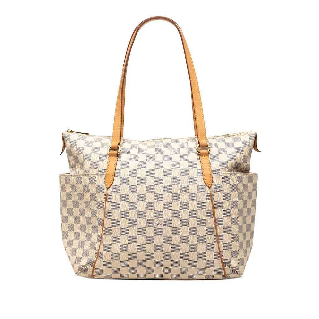 Louis Vuitton Damier Azur Totally MM White Very good condition - Front View