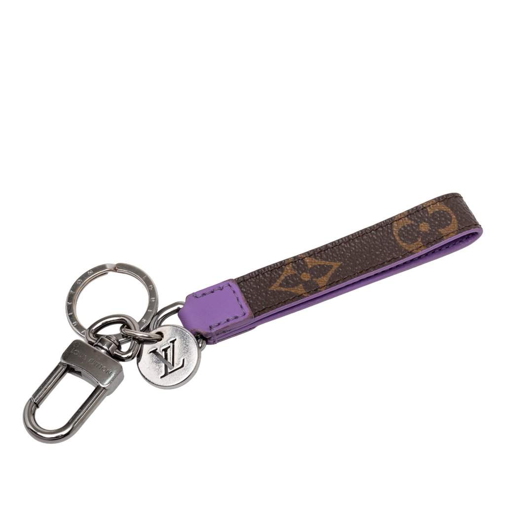 Louis Vuitton Monogram Dragonne Bag Charm and Key Holder Brown Very good condition - Front View