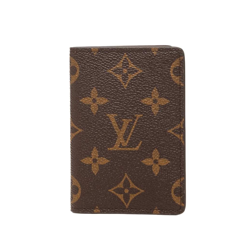 Louis Vuitton Monogram Pocket Organizer Brown Very good condition - Front View