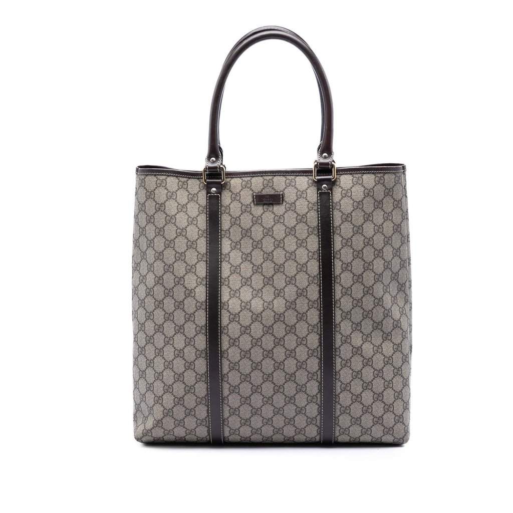 Gucci GG Supreme Joy Vertical Tote Beige Very good condition - Front View