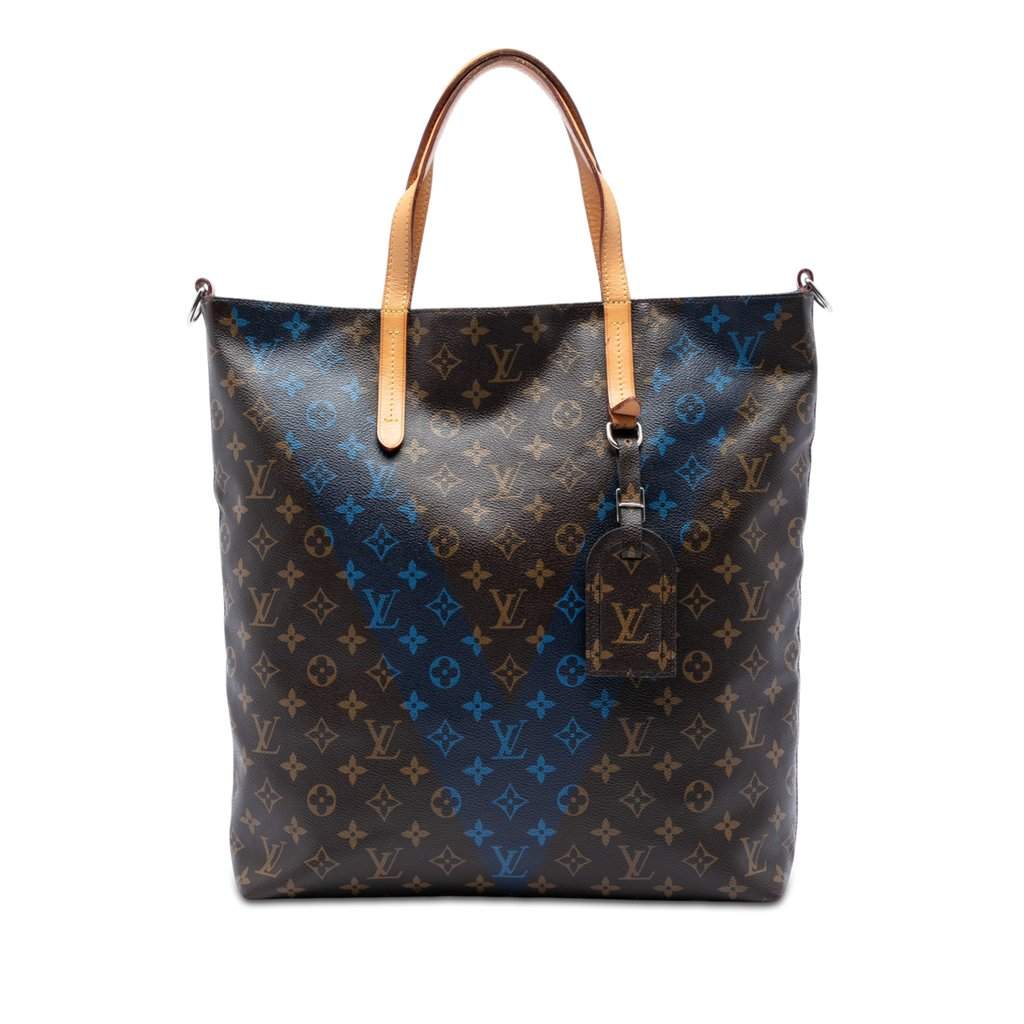 Louis Vuitton Monogram V Cabas Jour Brown Very good - Front View