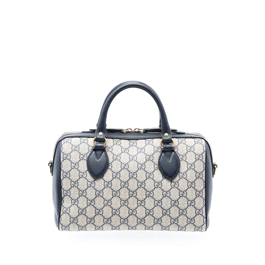 Gucci Small GG Supreme Boston Bag Beige Very good condition - Front View