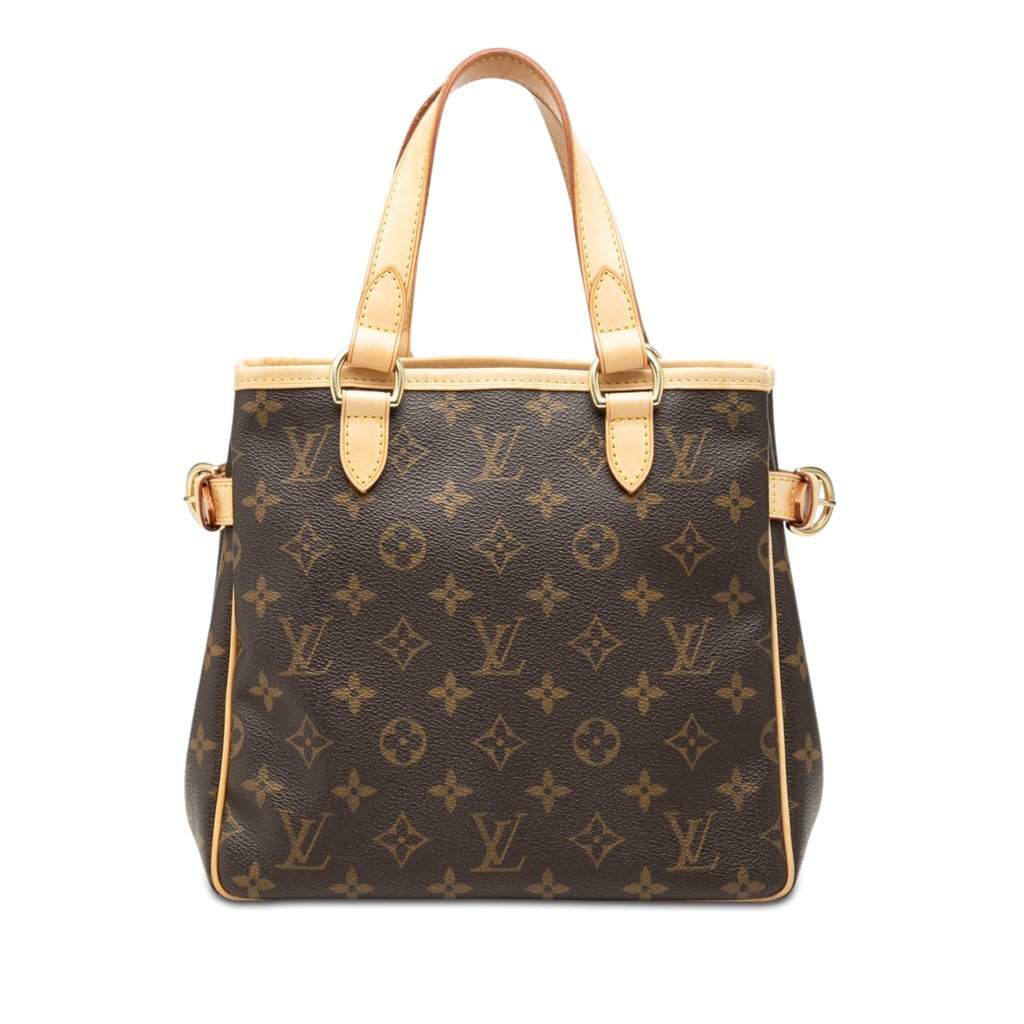Louis Vuitton Monogram Batignolles Vertical PM Brown Very good - Front View