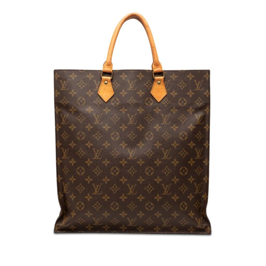 Louis Vuitton Monogram Sac Plat Brown Very good condition - Front View