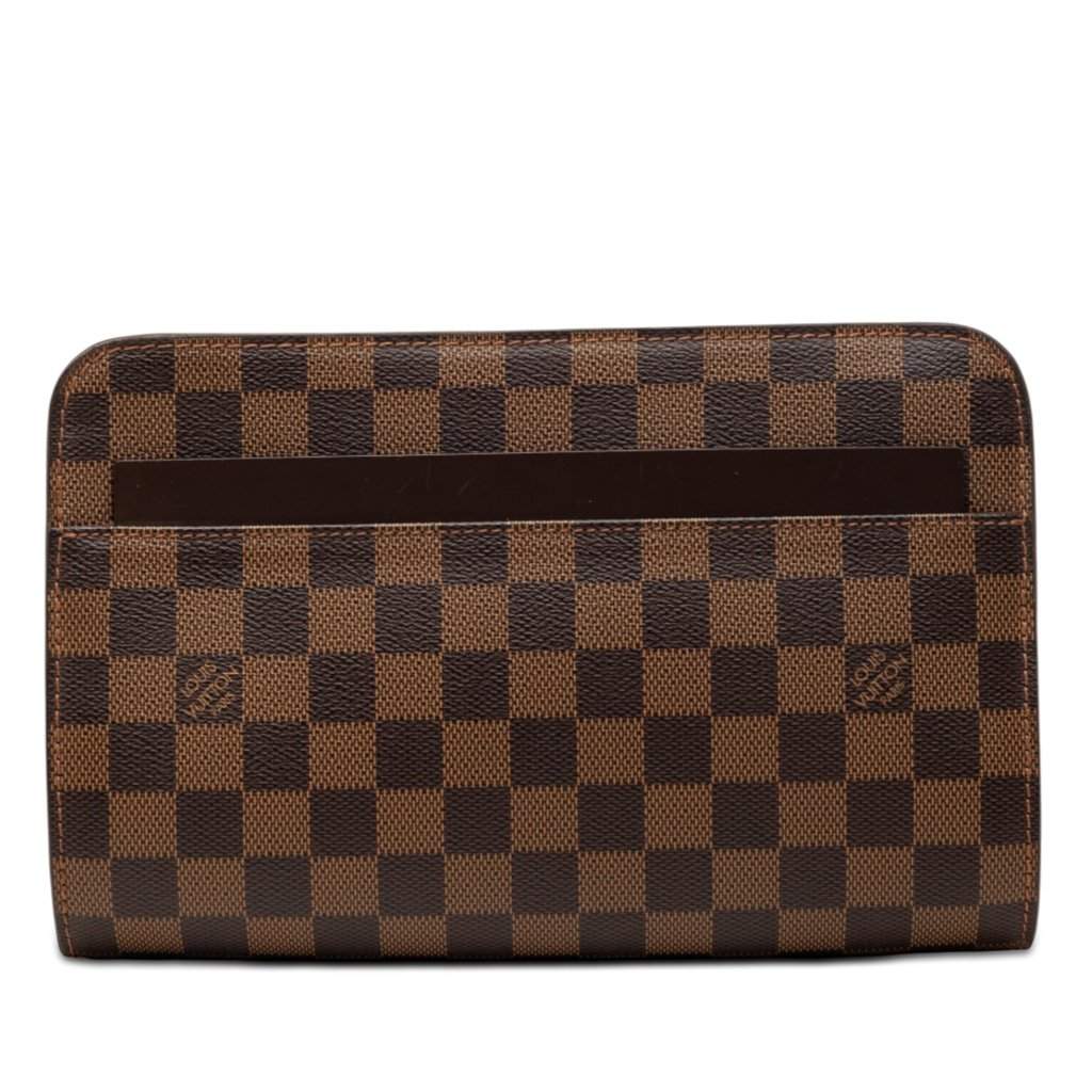 Louis Vuitton Damier Ebene Saint Louis Pochette Brown Very good condition - Front View