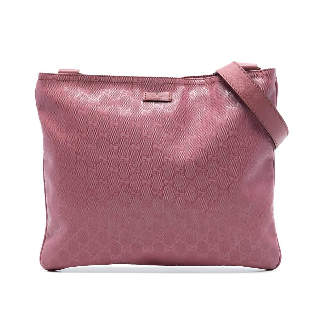 Gucci GG Imprime Crossbody Pink Very good condition - Front View