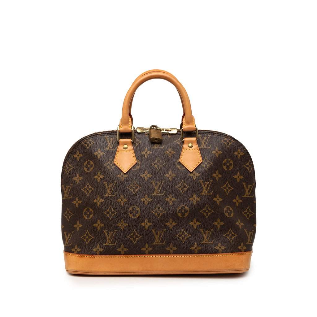 Louis Vuitton Monogram Alma PM Brown Very good condition - Front View