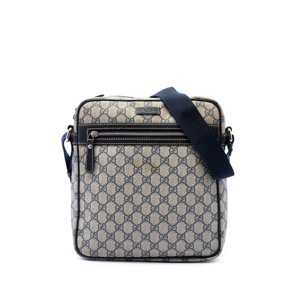 Gucci GG Supreme Crossbody Beige Very good condition - Front View