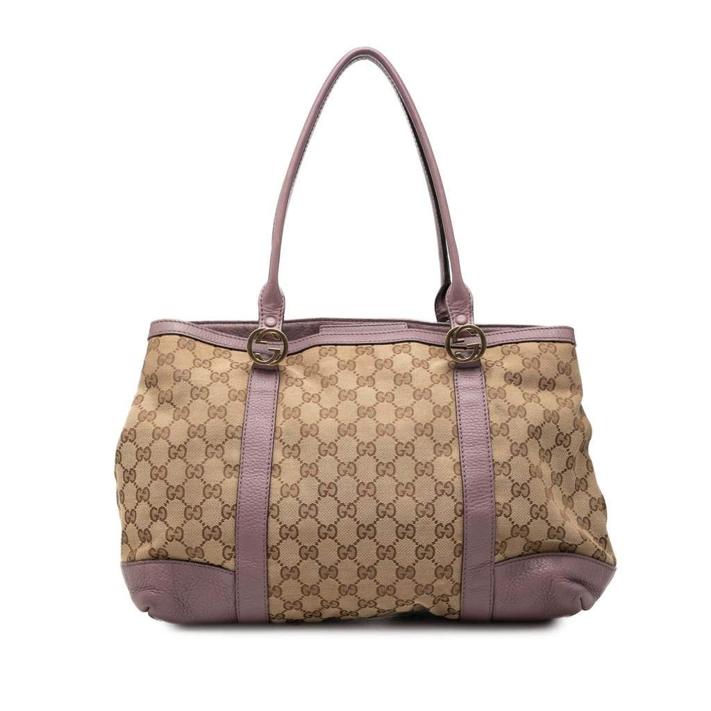Gucci GG Canvas Miss GG Tote Beige Very good condition - Front View