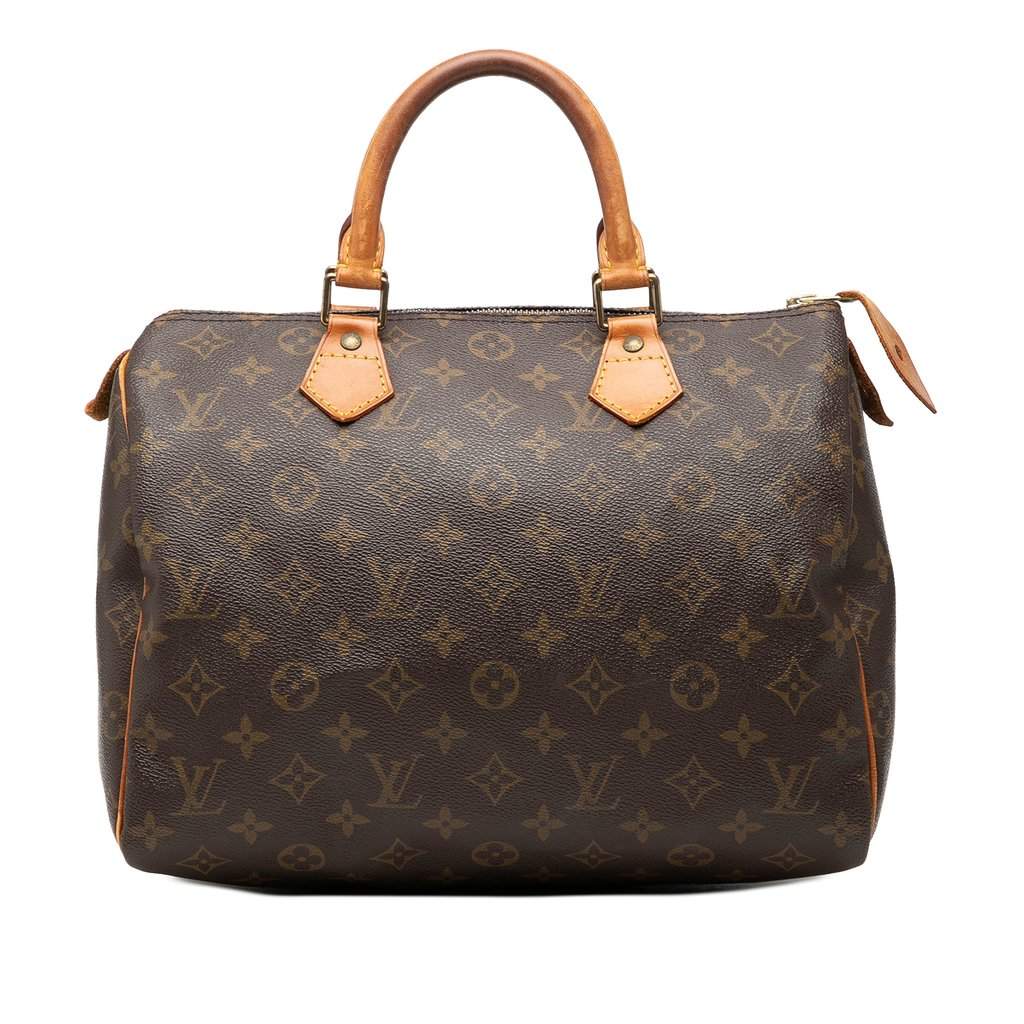 Louis Vuitton Monogram Speedy 30 Brown Good condition - Front View